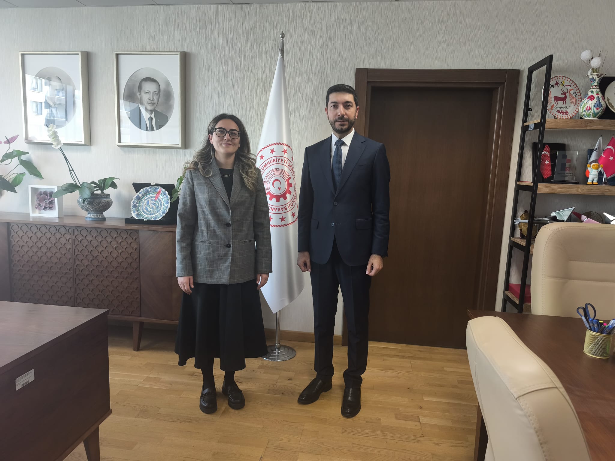 Malatya Teknokentten Sanayi ve Teknoloji Bakanlığına Ziyaret